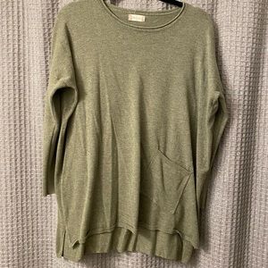 Altar’d State Army Green tunic top